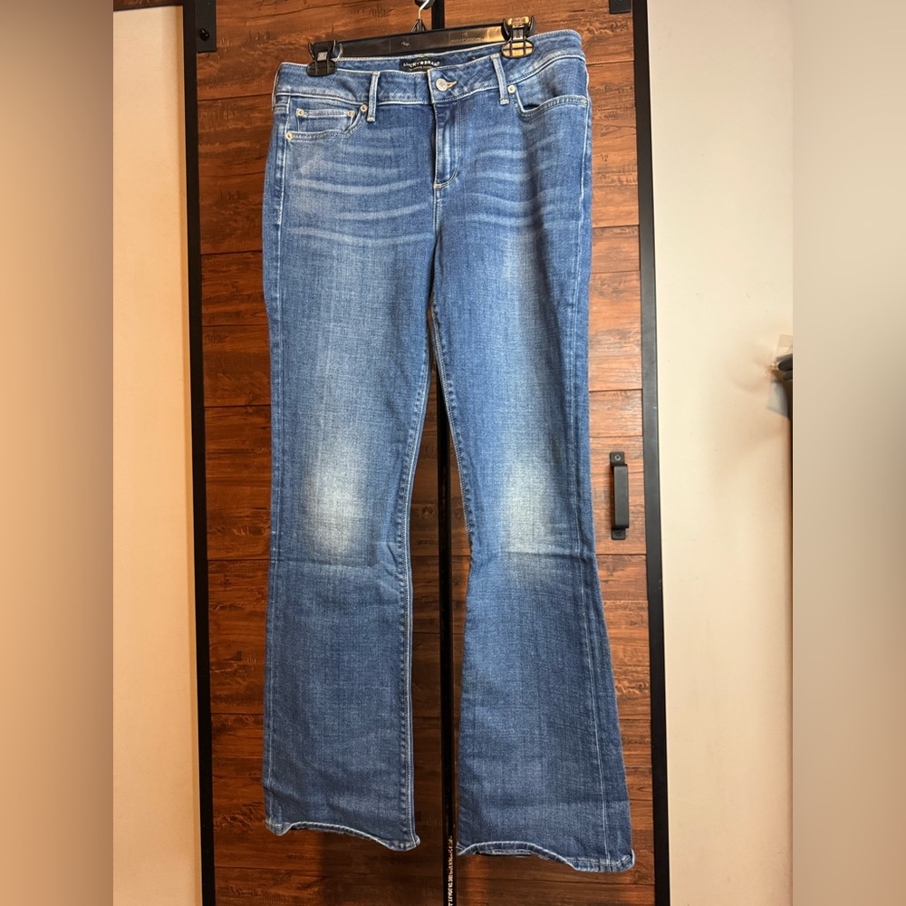 Lucky Brand “Lolita Boot” Medium Blue Wide Leg Jeans